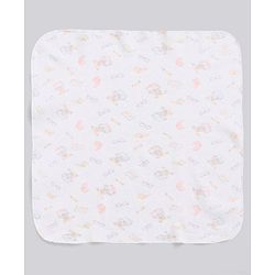 Babyhug 100% Cotton Wash Cloth Pack of 8 - Multicolor