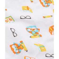 Babyhug 100% Cotton Wash Cloth Pack of 8 - Multicolor