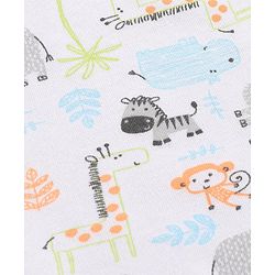 Babyhug 100% Cotton Wash Cloth Pack of 8 - Multicolor