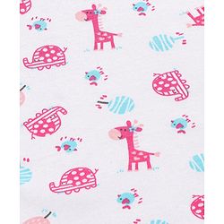 Babyhug 100% Cotton Wash Cloth Pack of 8 - Multicolor