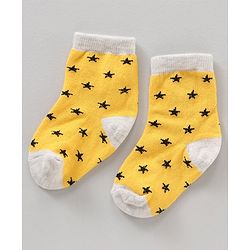 Cute Walk by Babyhug Ankle Length Antibacterial Socks Stripes Print Pack Of 7 - Multicolor