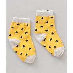 Cute Walk by Babyhug Ankle Length Antibacterial Socks Stripes Print Pack Of 7 - Multicolor