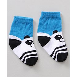 Cute Walk by Babyhug Ankle Length Antibacterial Socks Stripes Print Pack Of 7 - Multicolor