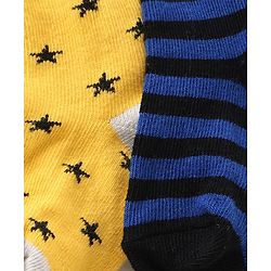 Cute Walk by Babyhug Ankle Length Antibacterial Socks Stripes Print Pack Of 7 - Multicolor