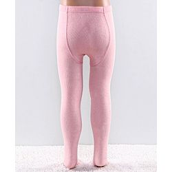 Cutewalk by Babyhug Anti Bacterial Footed Tights Striped Pack Of 2 - Pink