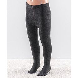 Cutewalk by Babyhug Anti Bacterial Footed Tights Heart Design Pack Of 2 - Pink & Black