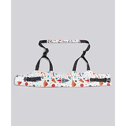 Babyhug Walking Harness Belt Rocket Print - Multicolor