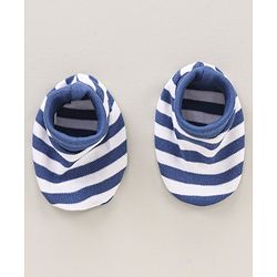 Babyhug 100% Cotton Mitten & Booties Cap - Diameter 10 cm