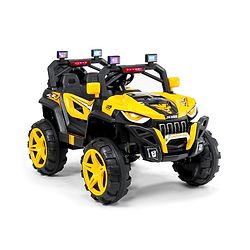 Babyhug Battery Operated Ride On Jeep With Light And Music - Yellow