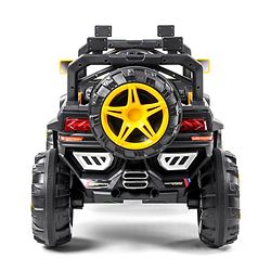 Babyhug Battery Operated Ride On Jeep With Light And Music - Yellow