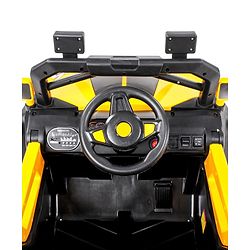 Babyhug Battery Operated Ride On Jeep With Light And Music - Yellow