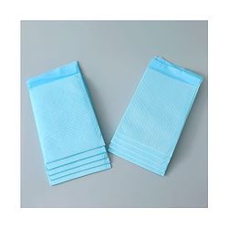 Babyhug Disposable Diaper Changing Mat Medium 10 Pieces - Blue