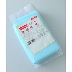 Babyhug Disposable Diaper Changing Mat Medium 10 Pieces - Blue