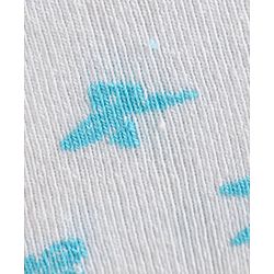 Cutewalk by Babyhug Anti Bacterial Footed Tights Bow Design - White