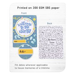 Babyhug Pregnancy Milestone Cards - English