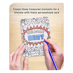 Babyhug Pregnancy Milestone Cards - English