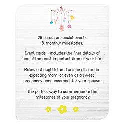 Babyhug Pregnancy Milestone Cards - English