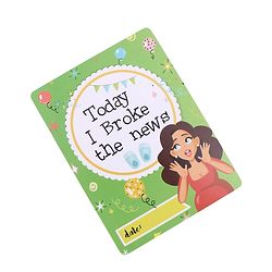 Babyhug Pregnancy Milestone Cards - English