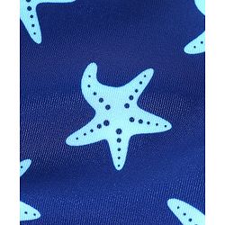 Babyhug Swimming Trunk Star Fish Print - Navy Blue