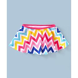 Babyhug Sleeveless 2 Piece Printed Swimsuit - Multicolor