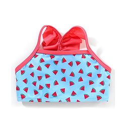 Babyhug Sleeveless 2 Piece Swimsuit Watermelon Print - Blue