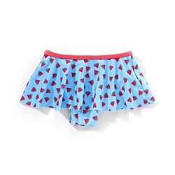 Babyhug Sleeveless 2 Piece Swimsuit Watermelon Print - Blue