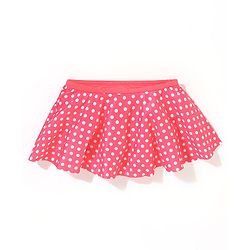 Babyhug Sleeveless Two Piece Swimsuit Polka Dot Print- Pink