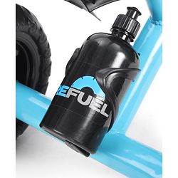 Babyhug Plug & Play Black Hawk Tricycle With Parental Push Handle & Storage Basket - Ice Blue