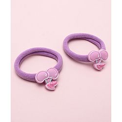 Babyhug Cherry  Rubber Bands Pack Of 12 - Multicolor