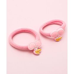 Babyhug Cherry  Rubber Bands Pack Of 12 - Multicolor