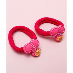 Babyhug Cherry  Rubber Bands Pack Of 12 - Multicolor