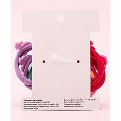 Babyhug Cherry  Rubber Bands Pack Of 12 - Multicolor