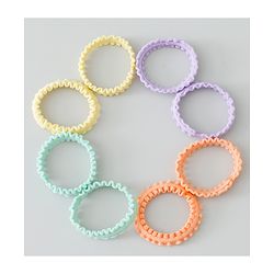 Babyhug Rubber Bands and Scrunchies Pack of 51 - Multicolour