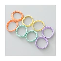 Babyhug Rubber Bands and Scrunchies Pack of 51 - Multicolour