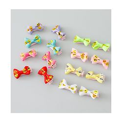 Babyhug Bow & Butterfly Clips Pack of 16 - Multicolor