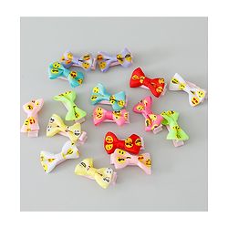Babyhug Bow & Butterfly Clips Pack of 16 - Multicolor