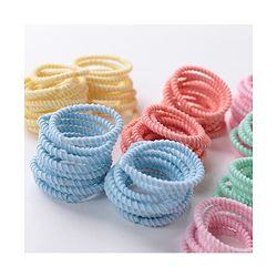 Babyhug Rubber Bands and Scrunchies Pack of 100 - Multicolour