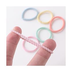 Babyhug Rubber Bands and Scrunchies Pack of 100 - Multicolour