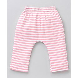 Babyhug Full Length Cotton Diaper Leggings Multi-Print Pack of 3 - Multicolour