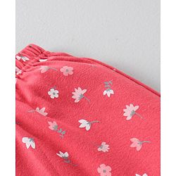Babyhug Full Length Cotton Diaper Leggings Multi-Print Pack of 3 - Multicolour