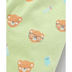 Babyhug Full Length Cotton Diaper Leggings Multi-Print Pack of 3 - Multicolour