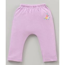 Babyhug Full Length Diaper Pants Multiprint Pack of 3 - Multicolor