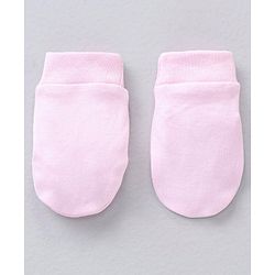 Babyhug 100% Cotton Mittens Striped & Floral Print Pack Of 5 - Multicolor