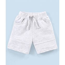 Babyhug Cotton Half Sleeves T-Shirt & Shorts Frog Print - Navy & White