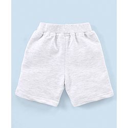 Babyhug Cotton Half Sleeves T-Shirt & Shorts Frog Print - Navy & White