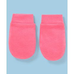 Babyhug 100% Cotton Mittens Star Print Pack Of 5 - Multicolour