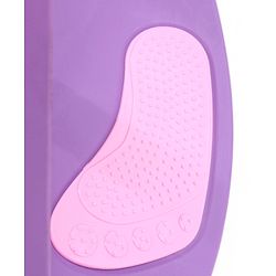 Babyhug Champion Kids Swing Car With LED Wheels - Purple Pink