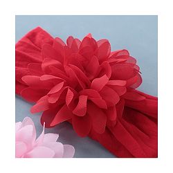 Babyhug Free Size Headbands Floral Applique Pack of 3 - Multicolor