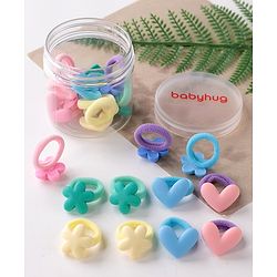 Babyhug Rubber Bands Sets Pack Of 20 - Multicolor