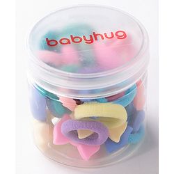 Babyhug Rubber Bands Pack Of 20 - Multicolor